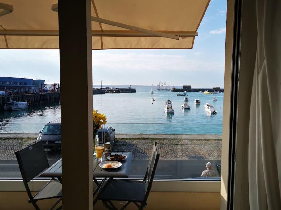 Charme Et Zenitude, Avec Vue Exceptionnelle Sur Le Port Villa Granville Dış mekan fotoğraf